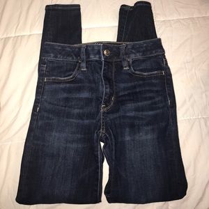 hi-rise jeggings from american eagle